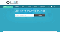 Desktop Screenshot of kissthisguy.com